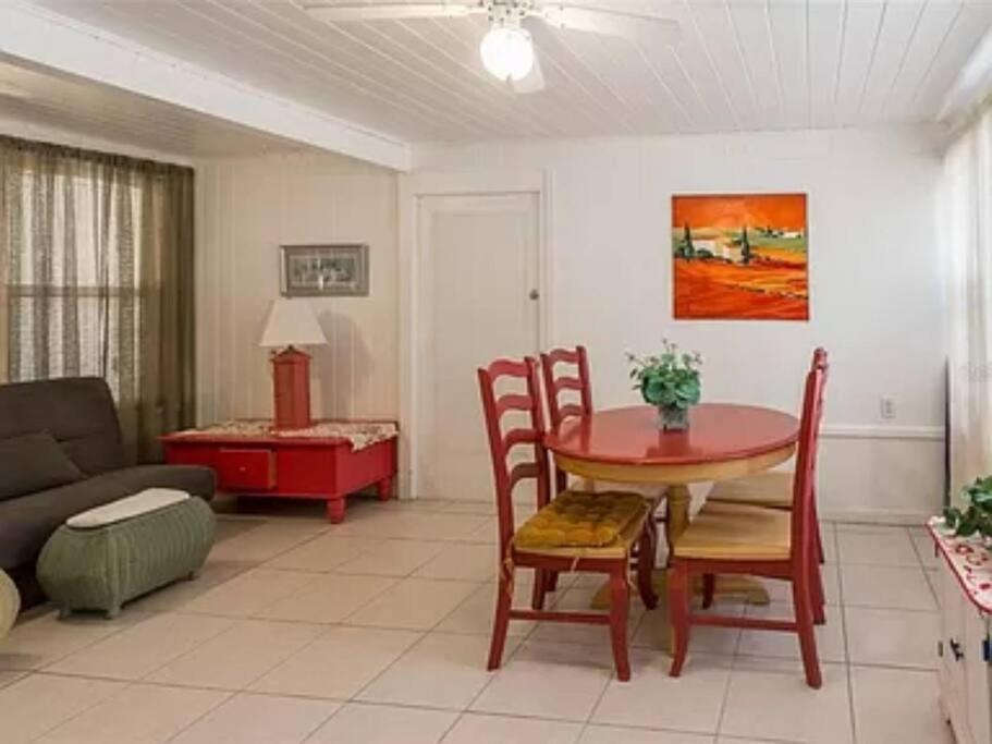 Lovely 1 Bedroom Unit Across From Lido Key Beach Sarasota Extérieur photo